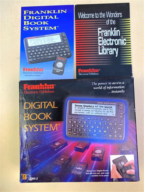 franklin bookman|franklin digital book system cartridge.